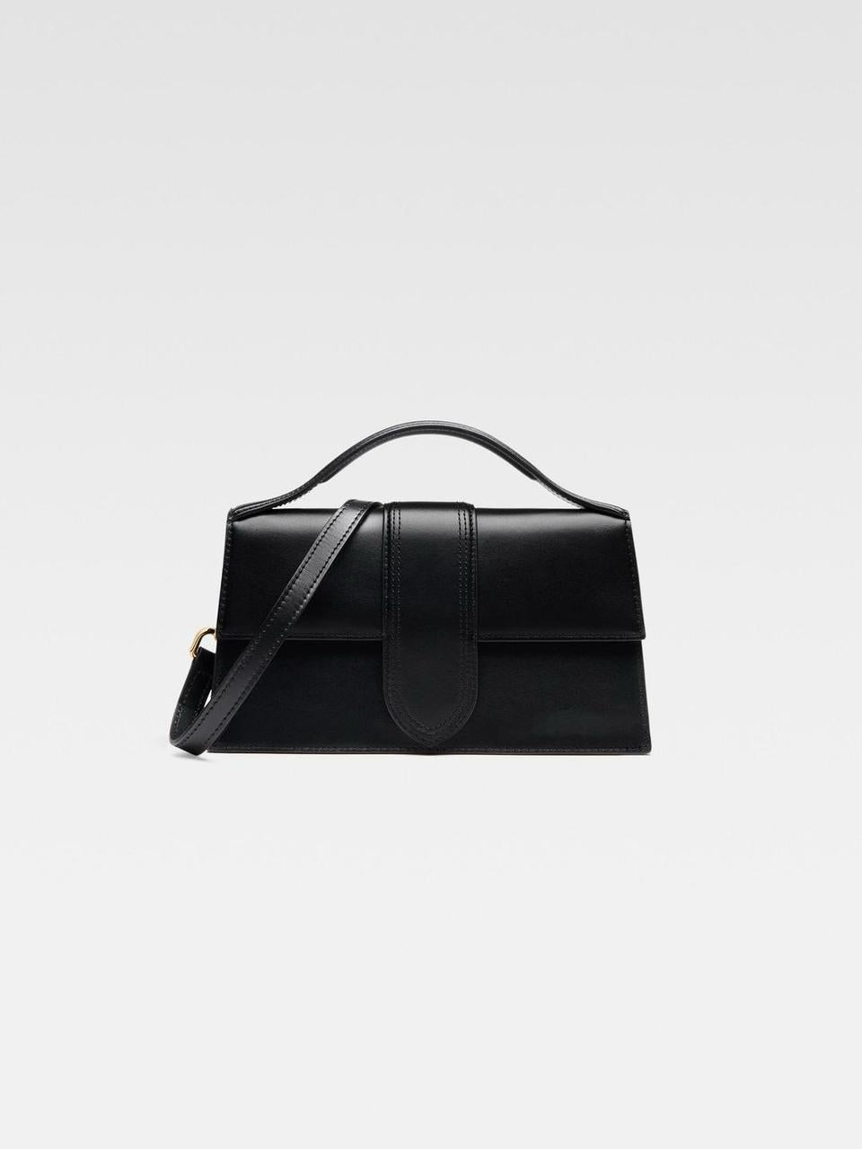 Noir Structured Satchel - Black