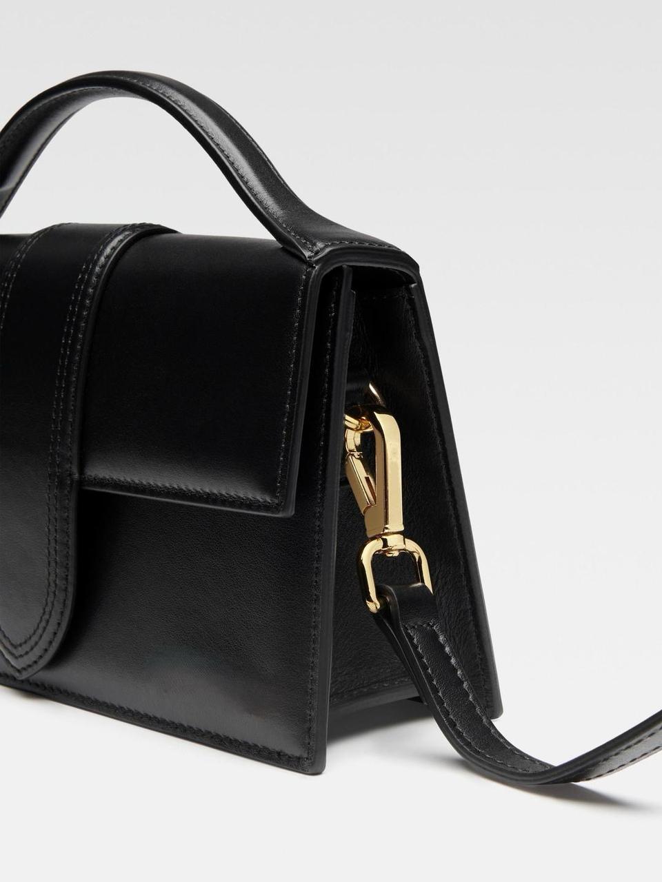 Noir Structured Satchel - Black