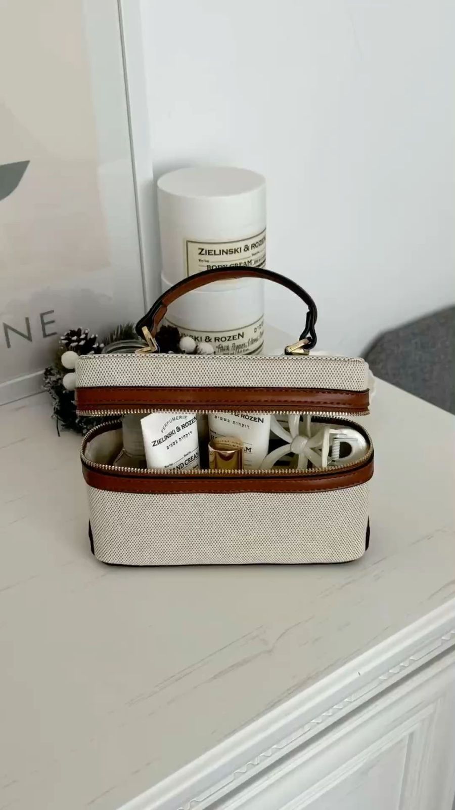 Choclate Vanity Cross Body