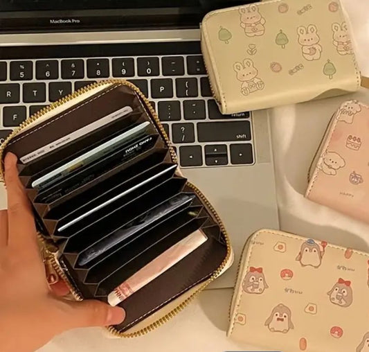 Pink Puppy Cake Wallet