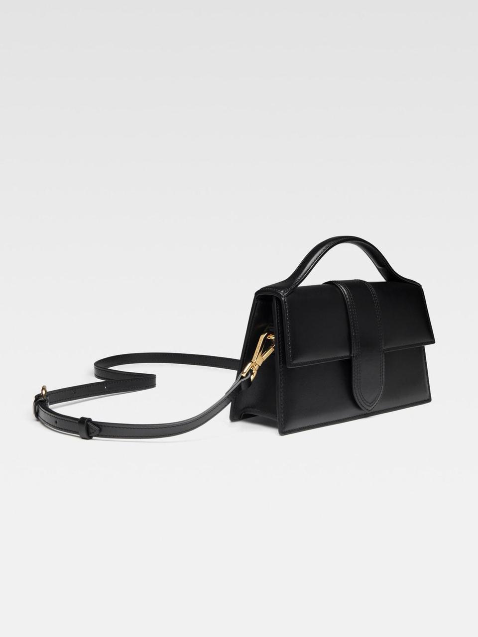 Noir Structured Satchel - Black