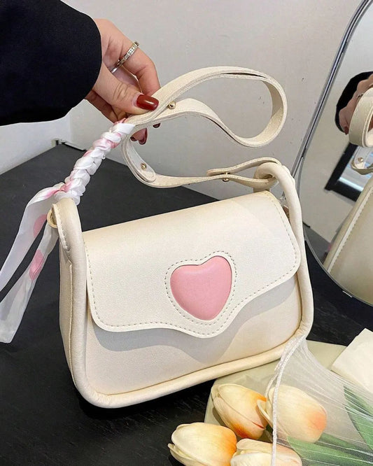 Pink Heart Flap